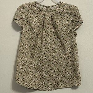 GIRLS Blouse, Sage Green, EUC, Size XL (Looks about size 12)